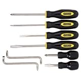 Stanley 60-081 8 Piece Standard Fluted Screwdriver Set [並行輸入品]