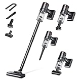 掃除機 コードレス 【2024進級版&15000pa超強力吸引&0.6kg超軽量】 スティッククリーナー ハンディクリーナー 2way コー