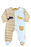 Baby Bee SLEEPWEAR ユニセックス・ベビー カラー: イエロー