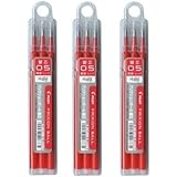 パイロット フリクションボール 0.5mm 替え芯 レッド 3本入 3個セット