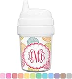 DoilyパターンベビーSippy Cup ( Personalized )