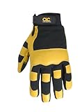 Kunys 275L Hybrid Top Grain Leather Cuff Glove