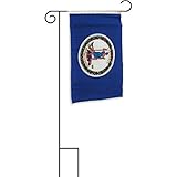 12X18 12X18 State Of Virginia Sleeved Garden Stand Flag [並行輸入品]