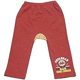 2018年 秋物 アンパンマン ３キャラ ミニ裏毛 ロング丈パンツ ANPANMAN レッド◇95cm