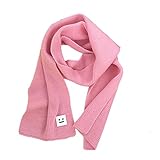Goenn かわいい ベビー 赤ちゃんマフラー 防寒 冬 しもやけ 対策 キッズ子供用 誕生日 お祝い プレゼント 公園 お出かけ お散歩 (ピンク)