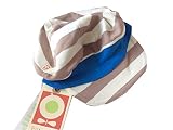 キャトヴィ Katvig 子供帽子 CAP Kids&Junior Cap ボーダー ベージュ/ホワイト/ブルー オーガニックコットン