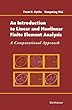 An Introduction to Linear and Nonlinear Finite Element Analysis: A Computational Approach
