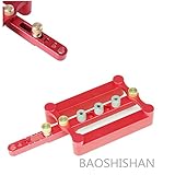 BAOSHISHAN ドリルスタンド　電動ドリルサポート　固定器 ユニバーサル　補助 切削工具 穴あけ 切削　木工用ツール 位置決め 穴あけ 穿孔サイズ 調整可能 　あり組み DIY家具　木材