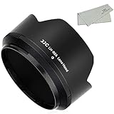 JJC 可逆式 レンズフード ニコンNikon HB-90A 互換 Nikkor Z DX 50-250mm F4.5-6.3 VR レンズ 用 NIKON Z50に対応