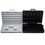 AideTek SMT resistor capacitor storage box Organizer 0603 0402 0201 BOX-ALL-144 + BOXALL48 ESD bins 