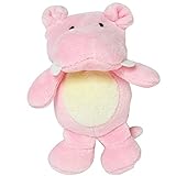 おもちゃ green sprouts by i play Organic Velour Rattle Toy - Hippo [並行輸入品]