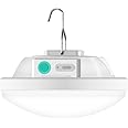Poven LEDランタン USB充電式 キャンプランタン 超高輝度 昼白色 1500ルーメン 小型 軽量 吊り下げ マグネット式付き キャンプライト 釣り/登山/キャンプ/散歩/作業/アウトドア/災害/停電用