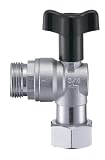 三栄水栓 【アングルボールバルブ】13ナット付逆止付 V6270BV-13