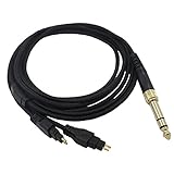 Alever ゼンハイザーHD580 HD600 HD650 HD660Sに適した交換用ケーブル ヘッドセット