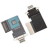 TPhaelay iPad Pro 11インチ第1世代第2世代A1980 A2013 A2228 A2068 と互換性のあるDockコネクタ | iPad Pro 12.9インチ 第3世代第4世代 A1876 A2014 A2229 A2069 充電ポート交換用フレックスケーブル(ホワイト)