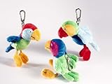 Rudolph Schaffer Parrot Calypso Keyring Soft Toy by Rudolph Schaffer