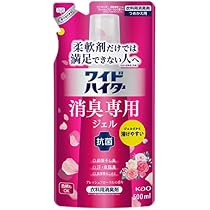 花王　ワイドハイター 消臭専用ジェル 570ml 衣類用消臭剤　本体　9本セット Amazon.co.jp: ワイドハイター 消臭専用ジェル フレッシュフローラルの