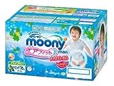 【ケース販売】 ムーニーマン エアフィット 男の子用 ビッグサイズ 38枚×2個 カラー箱入 ユニ・チャーム