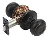 Dynasty Hardware V-SIE-82-12P Sierra Passage Door Knob, Aged Oil Rubbed Bronze, Visual Pack [並行輸入品]