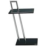 オケショナルスクエアサイドテーブル：ブラック（イタリア製）