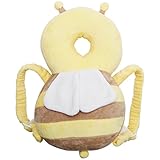 GoodsLand 【オリジナルBOX入り】 赤ちゃんの頭を守る ベビー ヘッド ガード 極厚 クッション ハチ GD-BABY-GUARD-BK