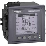 Schneider Electric デジタル電力計 LCD パルス出力 92 x 92mm METSEPM5320