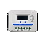 ソーラーチャージコントローラ VS1024AU VS2024AU VS3024AU VS4524AU VS6048AU 12V 24V エフェバー PWM LCDディスプレイ付き 5V DC出力 US