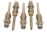シャワー切替弁ステム、5-pieceキット配管工キット、フィット、価格Pfisterシャワー蛇口 – by Plumb USA 34312 X 5