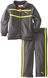 Puma Kids Baby Boys 'ロゴトリコットSet カラー: グレイ
