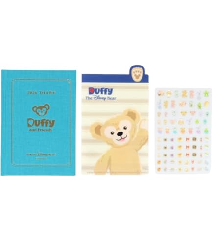 ダッフィー＆フレンズ　卓上、壁掛けカレンダー、スケジュール帳　３点セット 2025年用！東京ディズニーシー「ダッフィー&フレンズ