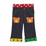 ホットビスケッツ(MIKIHOUSE) ポッケからちょこん！ぽかぽか素材の10分丈スパッツ 90cm 赤（02）