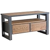 ライフスタイリングショップ テレビ台 ツートン 幅90×奥行40×高さ47cm AN-272