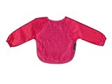 Mum2Mum Long Sleeve Baby Bib 18/36Mths Pink by Mum2Mum [並行輸入品]
