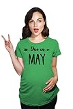 Crazy Dog T-Shirts SHIRT レディース US サイズ: Small/Maternity Fit カラー: グリーン