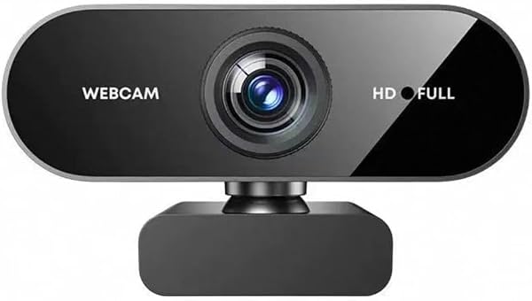 WEBカメラ ウェブカメラ FULL HD 1920*1080 広角90° ワイドサイズ対応 内蔵マイク授業 ビデオ通話用 - 1