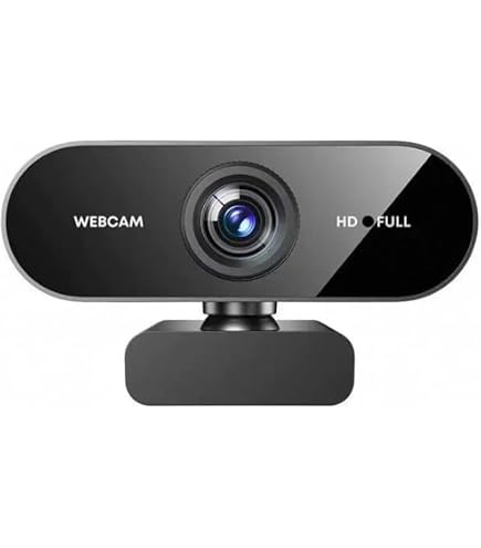 Amazon.co.jp: WEBカメラ Full HD 1080p 200万画素 広角95°クリップ