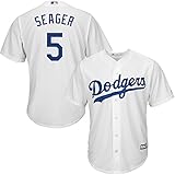 Corey Seager Los Angeles Dodgers Youthホームクールベースレプリカジャージー( Youth Small 8 )