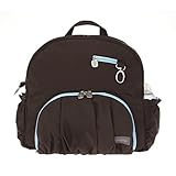 Gitta Friend Multi Function Baby Mom Nappy Changing Diaper Bag, Brown+L.Blue by Gitta