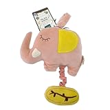 miYim ミュージカルプルトーイ エレファント （ピンク）