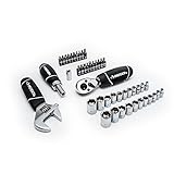 ハスキーStubbyレンチとソケットセット( 46-piece ) -h46pcsts