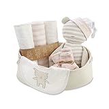 Baby Aspen Beary Special Welcome Set, Pink/White/Beige, 0-6 Months by Baby Aspen
