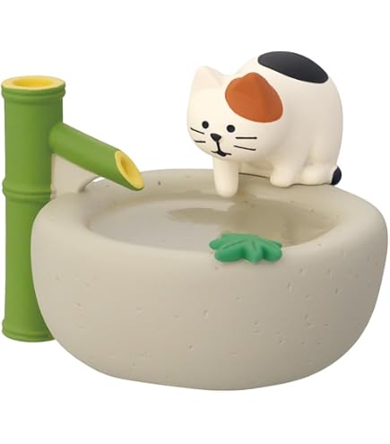 Amazon.co.jp: デコレ(Decole) concombre 猫 マスコット ネコ 観察猫