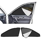 新型 エクストレイル T32 専用 サンシェード マグネット式 サイド用 車種専用 2in1一体式 カーシェード x-trail T32 NT32 HT32 HNT32 メッシュカーテン 換気 断熱 日除け メッシュサンシェード 日焼け防止 UVカット 遮光カーテン 日差し 紫外線カット 虫よけ 通気 運転席 助手席 アクセサリー カスタム パーツ 2枚