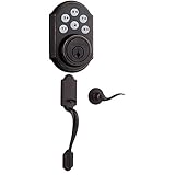 クイックセット909 SmartCode電子デッドボルトfeaturing SmartKey W / Arlington Handleset 99090