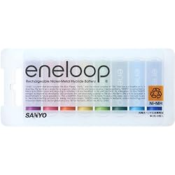 SANYO NEW eneloop tones 充電式ニッケル水素電池(単3形8色カラーパック) HR-3UTGA-8TN