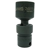 WILLIAMS 3/8” DR UNI IMPACT SOCKETS, 6 PT (36819) 3/8"ドライブ ユニバーサルソケット 6角 19mm インパクト JHW36819