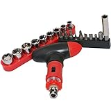 RaiFu ラチェット スクリュードライバー セット 20PCS/セット ソケット レンチ 多機能 力学ツール