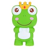 goolsky Squeaky Toy Sounding Toy Cartoon Frog Animal Bath Toyソフトゴムfor Baby Water Fun