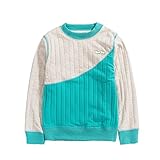 PANCY 子供服 秋冬 防寒綿服 長袖シャツ トレーニングウェア 裏起毛 男の子 女の子(90cm,水色+グレー)