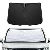 【メーカー直営専用設計】 BLUESEATEC トヨタ 適用 アルファード ヴェルファイア 30系 前期/後期 フロントガラス サンシェード Alphard Vellfire H27.1-現行 車用サンシェード 日よけ UVカット 6層構造 遮光 断熱 夏 紫外線 隙なし 光漏れない 置くだけ 収納袋付き